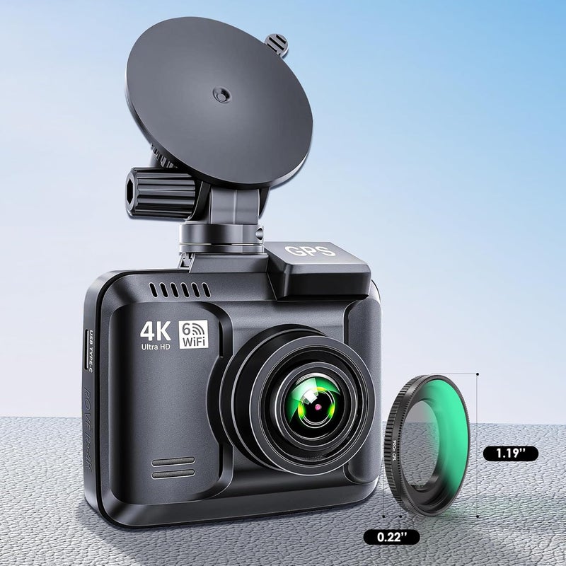 90Go CPL Anti-Glare Filter,Circular Polarizer Lens for Rove R2-4K,R2-4K PRO,R2-4K Dual Dash Cams,Reduce Glare and Reflection, Enhance Contrast - Image 2